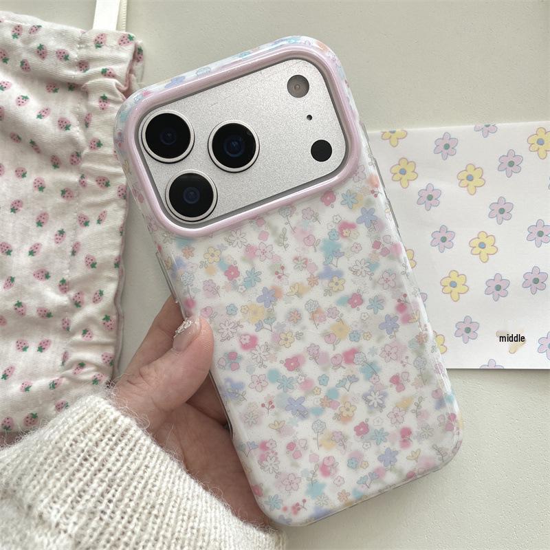 

Colorful Floral Phone Case for iPhone 17/16 Pro Max/15/14 iPhone 17