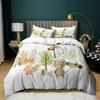 2025 Luxury New 3D Print Animal Duvet Cover Set Queen Cute African Animal Twin Bedding Set Colorful Jungle Animals Zoo Party