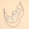 Multi-layer Hip Hop Punk Chain for Jeans Trousers Crosses Pendant Skirt