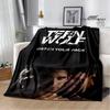 Film Teen Wolf bedruckte Decken Picknickdecke Warme Decke Weich und bequem Decke für Zuhause und Reise Bettwäsche Geburtstagsgeschenk