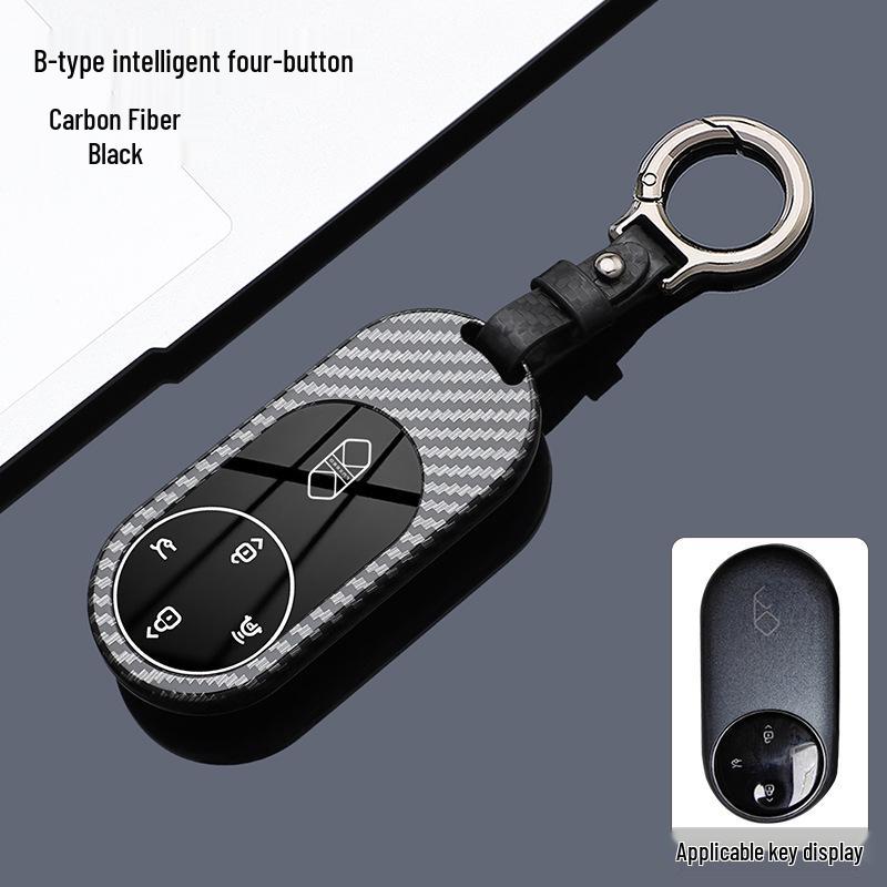 LUXEED Zhijie R7 Key Case for Model S7 & V9, NFC Card Holder & Car Protective Shell