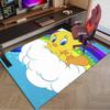 Yellow Bird Carpet, Chair Rug,Rug for Office Bedroom living rooms, Doormat decor Fan Gift Christmas Gift