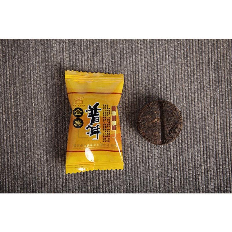 Mini Tuo-te, Godispapper Kokt te 500g Löst te Yunnan Puerh-te