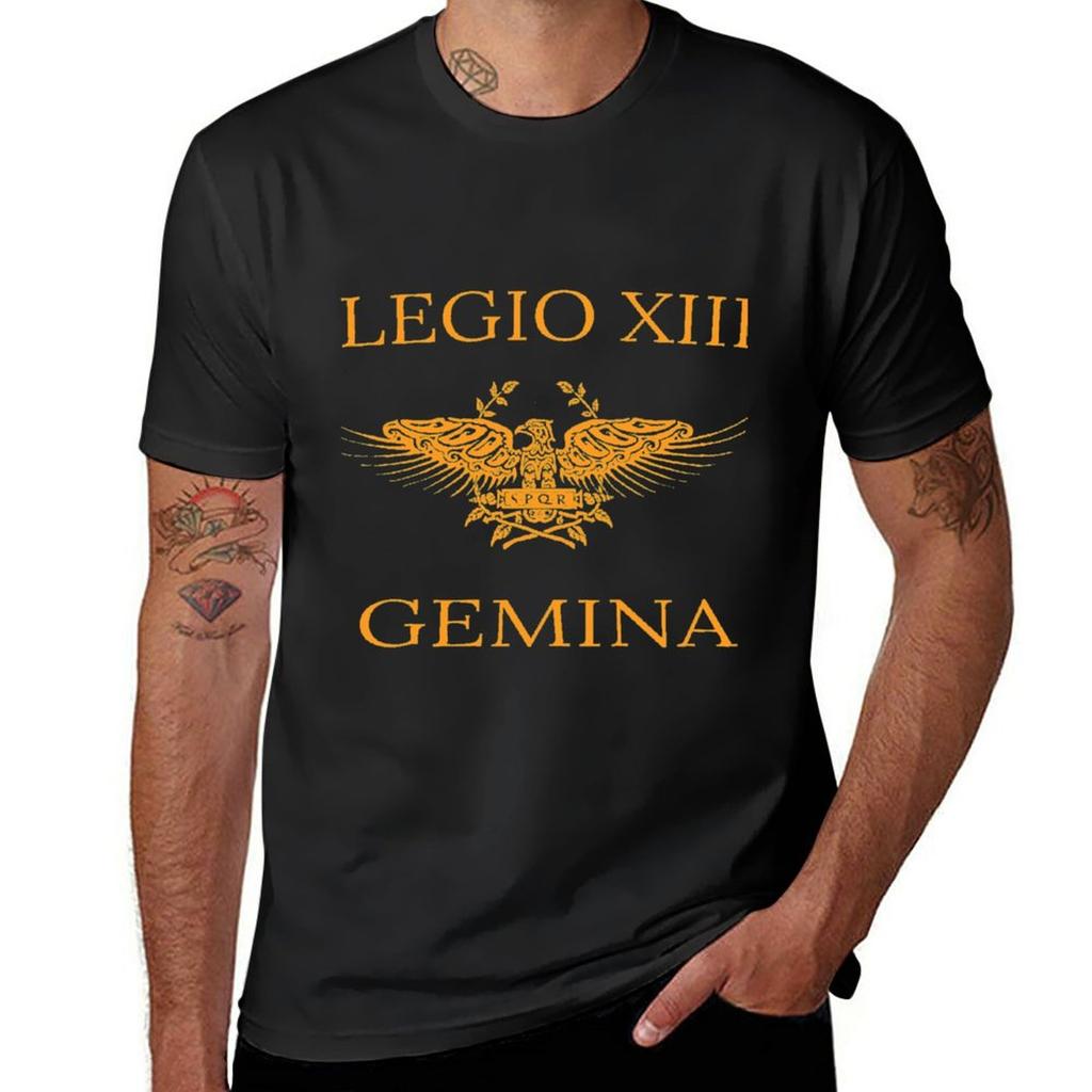 Legio XIII Gemina TShirt kawaii clothes cute tops blanks heavyweights mens graphic tshirts hip hop