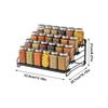 Cabinet Organizer Adjustable Expandable Shelf Kitchen Storage Shelves For Home Pantry Cabinet Counter Jar Seasoning Food Sauce