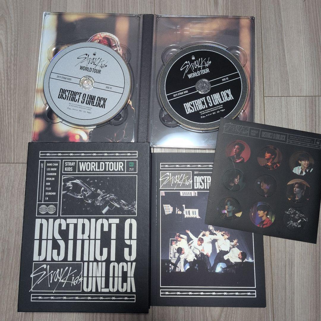 

[USED] StrayKids District9 unlock Blu-ray