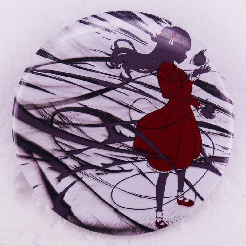 Shadow House Yingzhai Tinplate Badge Brooch белый