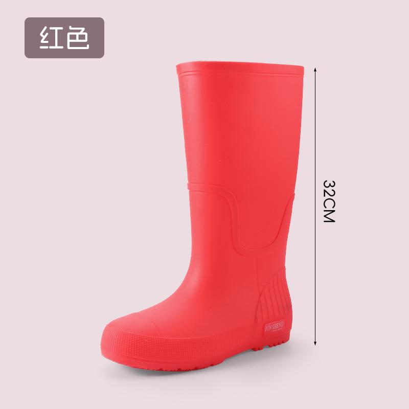 

High quality fashionable exquisite women s shoes high tube women s wading shoes thicksoled waterproof high tube women s water shoes long tube water 42
