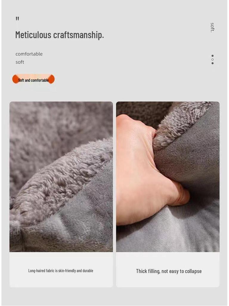 Year-Round Durable Cat and Dog Nest: Cozy, Bite-Resistant Sofa Pad for Ultimate Comfort and Security