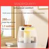 Home Humidifier With Double Nozzles And Atmosphere Light For Bedroom Comfort