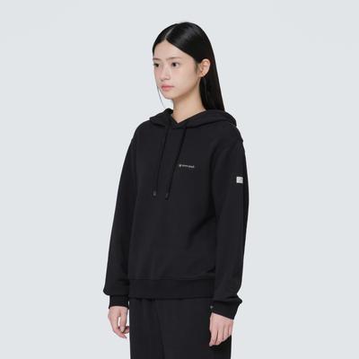 Land Women's Hooded T-shirt Black (S24FWFHD61)