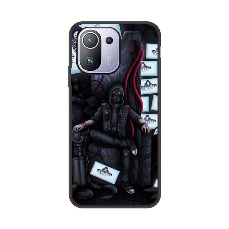 Cool Game Watch Dogs Phone Case For Xiaomi Redmi 8A 9 K30 Pro 9A Note 8T Note 8 9 Pro TPU Soft Silicone Black Cover