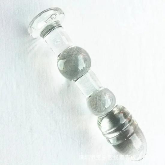 Products Clear Glass Anal Plug Butt Plug Adult Anal Masturbation Toy for Women Prostate Massager Insert Vagina Sex Toy Crystal