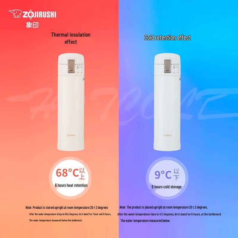 Zojirushi 480ml Stainless Steel Lightweight Insulated Mug