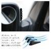 Moderno La Terre Aero Canard General Purpose Aero Protector Fins Car Motorcycle Dress Up Exterior Set Bumper YM-276-AP 3 Sets
