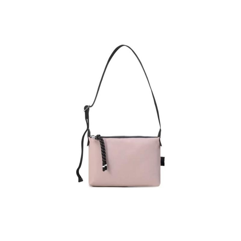 

Маленькая сумка кроссбоди Женская простая универсальная сумка через плечо Однотонная легкая сумка для мобильного телефона Мини-женская сумка розовый