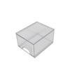 Clear Stackable Storage Drawers Transparent Acrylic Bathroom Makeup Organizer Plastic Bins for Cosmetics Display