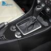 Real Soft Carbon Fiber Trim Sticker For Mercedes Benz SLK R171 2004 2005 2006 2007 2008 2009 2010 Car Central Control Gear Shift