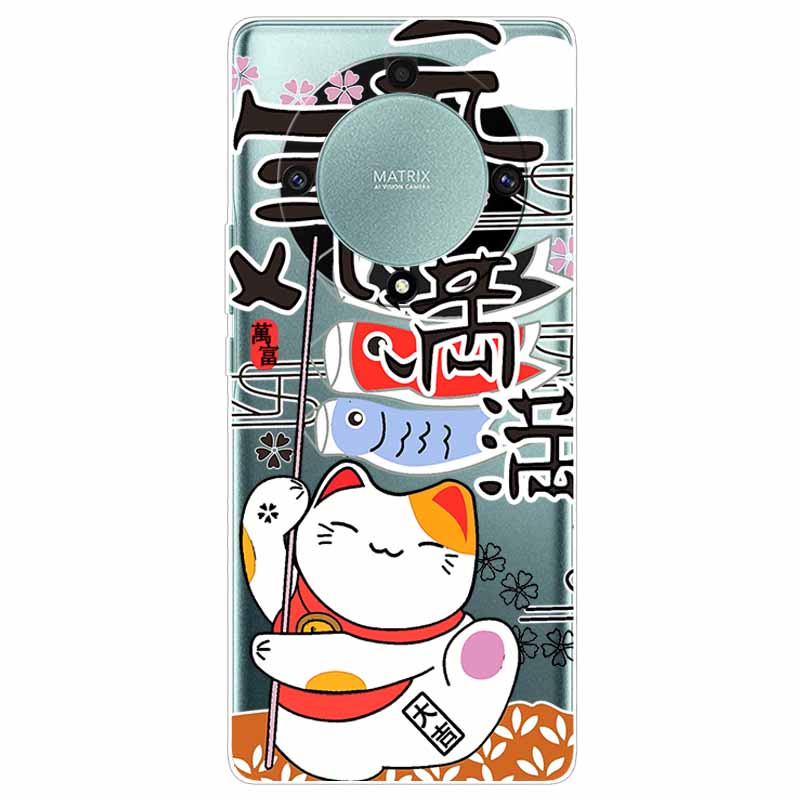 Custodia per Honor Magic6 Lite 5G Trasparente TPU Silicone Funda Capa per Honor Magic 6 Lite Coperture Morbide Magic6Lite Trasparenti Coques borsa
