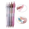 MultiPurpose Twist Ballpoint Pen Set 4PCS Black Ink Clicks Pen For Students Professionals Daily Use School Essentials