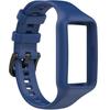 Silicone Strap with Case for Huawei Band 6, Navy Blue