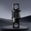 Titanium Alloy Keychain Key Holder Removable 360 Degree Rotation Multifunctional Portable For Waist Belt Outdoor Tool