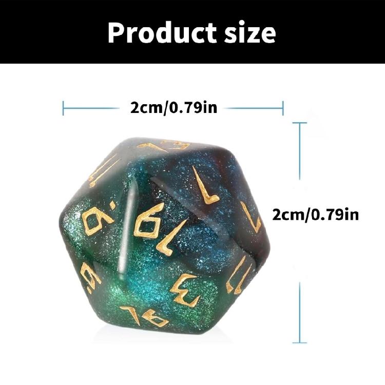 Gaming Dices Set Polyhedrons Dices for Entertainment RPGs Dices Quality Mixed Color Dices Set For Gamers 7pcs