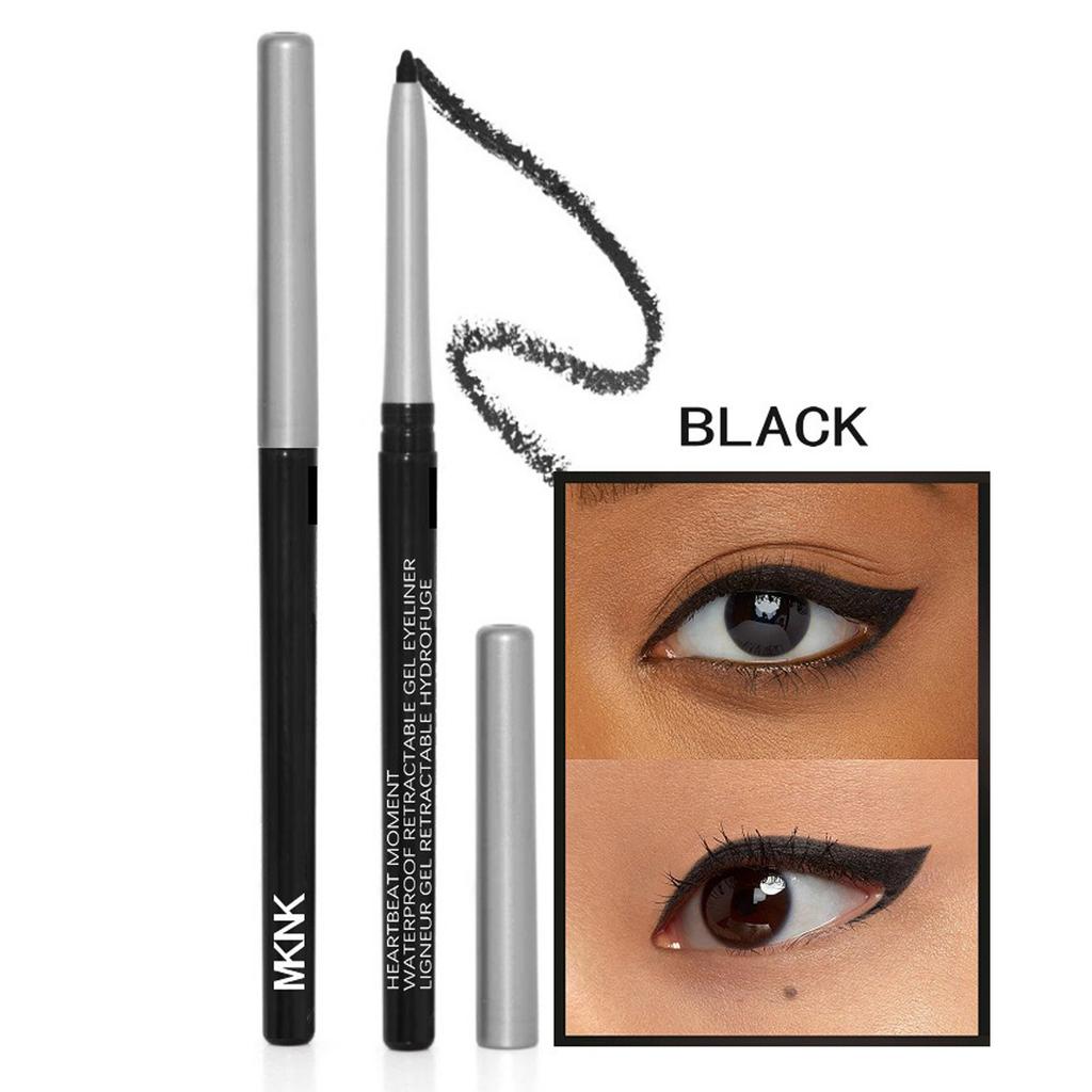 Quick-drying No Blooming Eyeliner Pencil Matte Black Waterproof Long Lasting Eyeliner Liquid Pen High Pigment Eye Makeup Tools