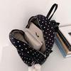 Cute Polka Dot Rabbit Backpack With Cartoon Stars Large Capacity Laptop Bag For Students Fashionable Gift For Girls