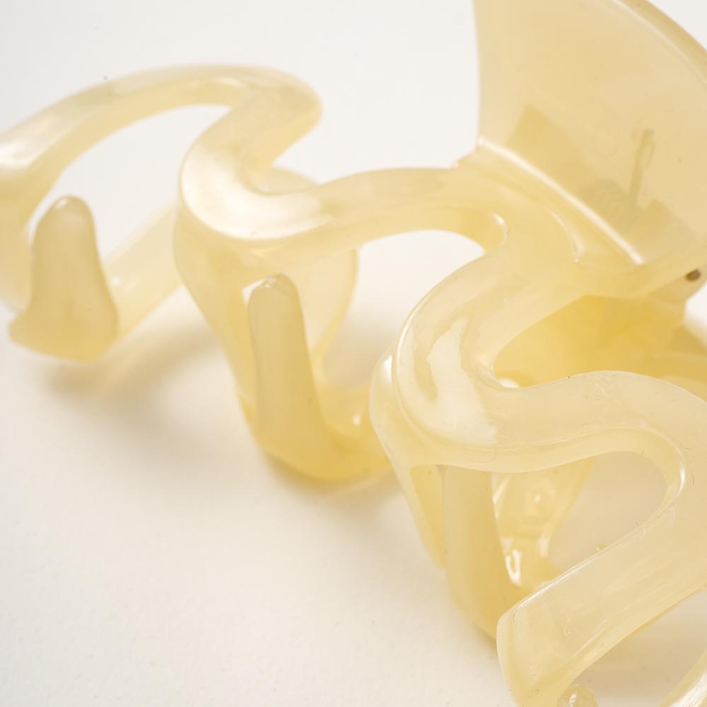 5Pcs/Set Korea Elegant Women Girls Hair Clips Beige Hair Claw Crab Nonslip Hairpins Barrettes Fashion Hair Accessories Gifts