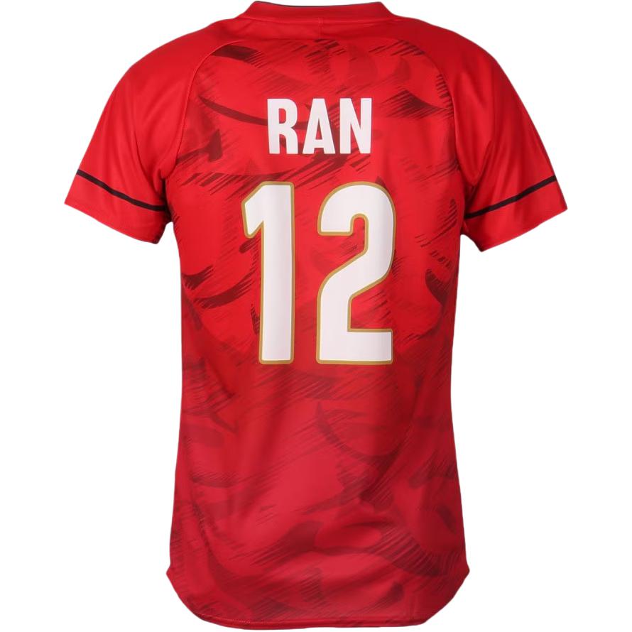 Asics T Shirts Unisex Red V Neck 2051A398-603