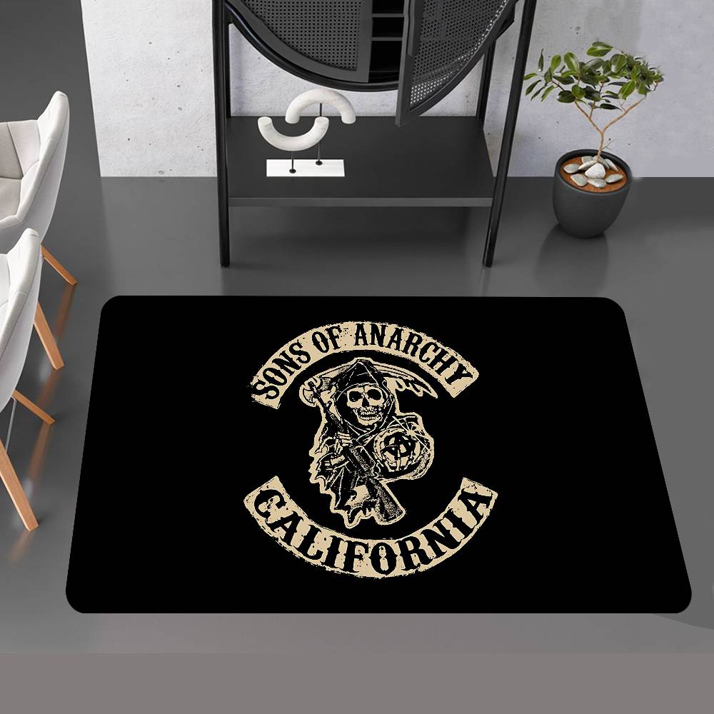 Crime Sons Of Anarchy TV Entrance Door Mat Nordic Style Home Doormat Bathroom-Toilet Mats Bedroom Hotel Decor Mat