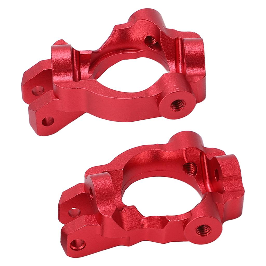 2 BUC Metal Fuzete Fata Blocuri Caster Portfuzeta pentru Masina RC Losi Lasernut U4 110Rosu