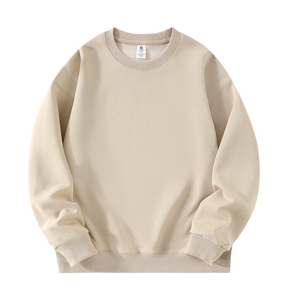 Spring & Autumn Cotton Round Neck Trendy Slim Hoodie for Men & Women