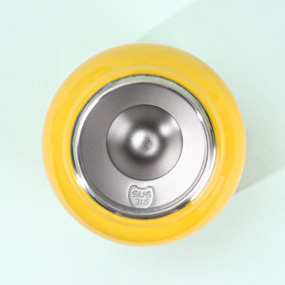 Leak-proof Thermal Cup 650ml Student Straw Cup Cute Vacuum Flask