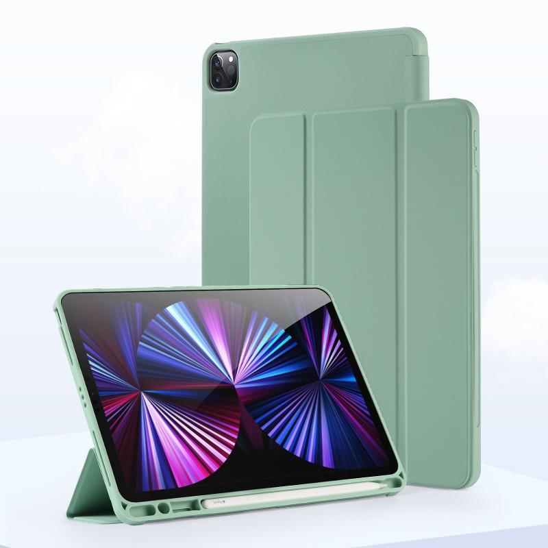 Schlanke Silikonhülle iPad 10.2 9.7 10.5 11 12.9 Air 4 5 Mini 6 Pro Mit Ständer Magnetische Sleep/Wake-Funktion