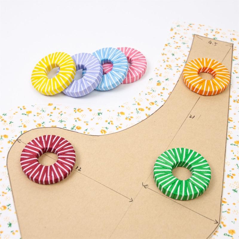 4Pcs Fabric Pattern Weight Metal Sewing Weights Cloth Pattern Weights Dressmaking Sewing Weights for Fabric Cutting