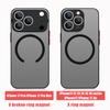 Magnetic Colorful Flower Phone Case For iPhone 17 15 16 Pro Max 14 13 Pro 17 For Magsafe Wireless Charge Soft Edge Hard PC Cover
