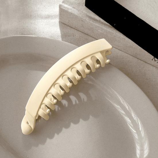 Large Banana Hair Clip Anti-slip Teeth No Damage Hair Clip Back Head Hair Claw High Bun Hair Accessory