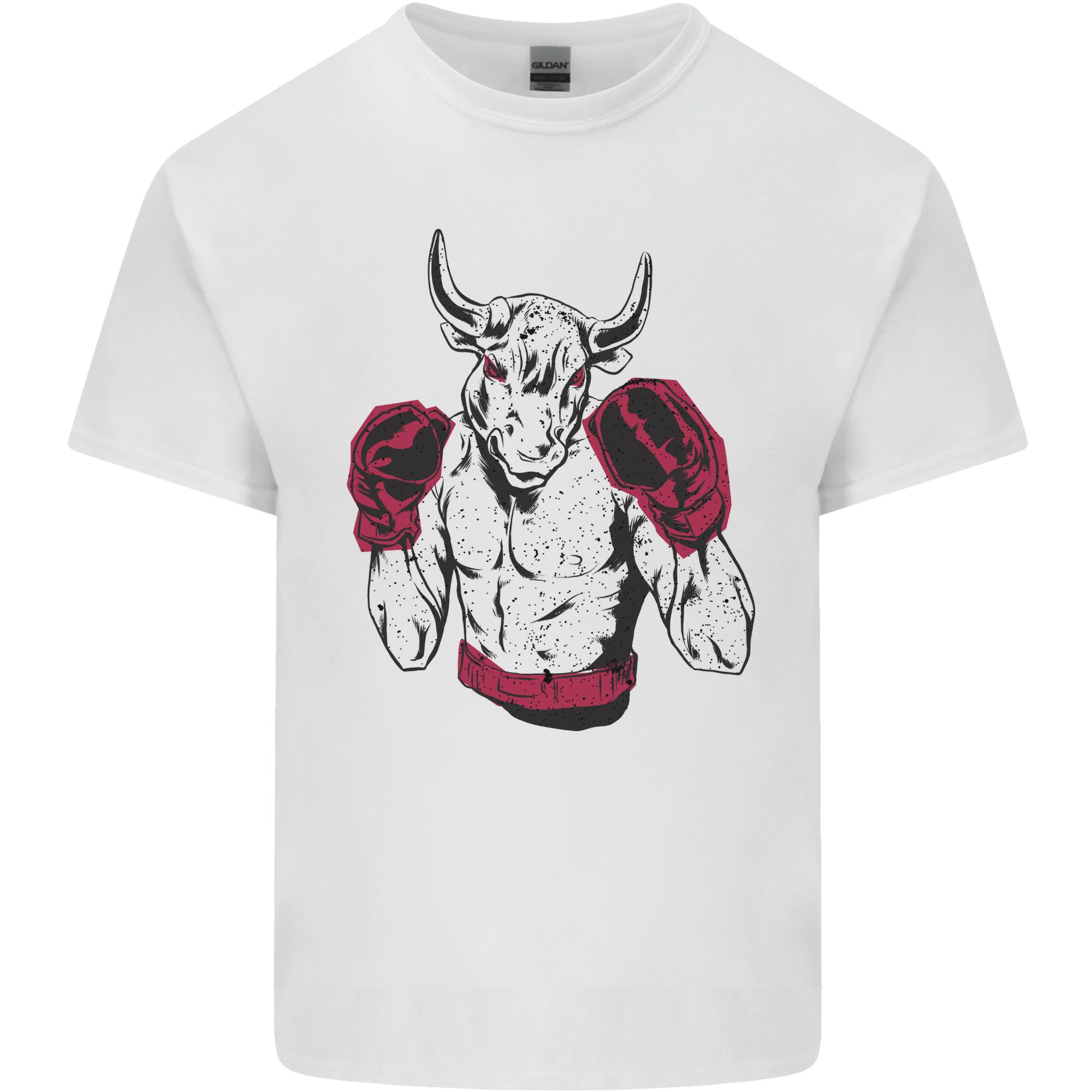 Boxing Bull Muay Thai MMA Boxer Unisexs Light Cotton TShirt S