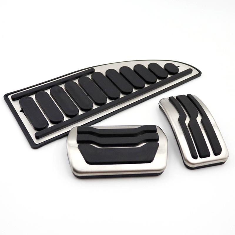 Non-Slip Pedal Covers for Ford Focus: Throttle, Brake & Rest Area