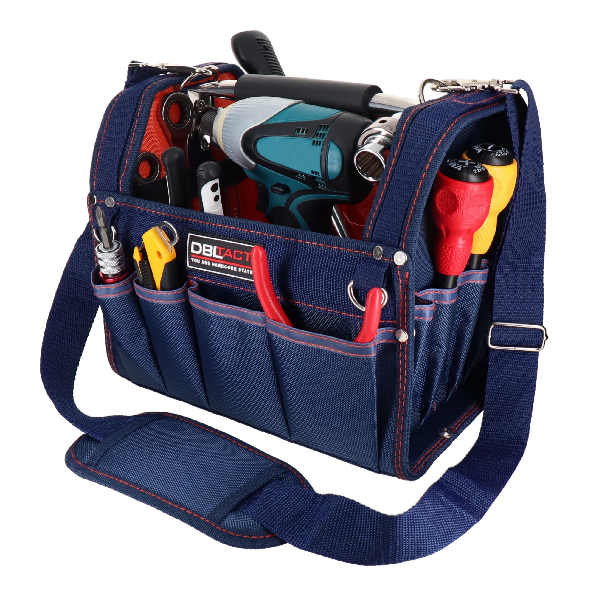 

Sankyo Corporation DBLTACT Open Carry Bag, Mini, Navy, DT-SRB-9NV