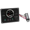 Boat Instrument Panel Multifunction 4000RPM Red Backlit RV Switch Panel with Alarm Function for Marine Boat Yacht 12V