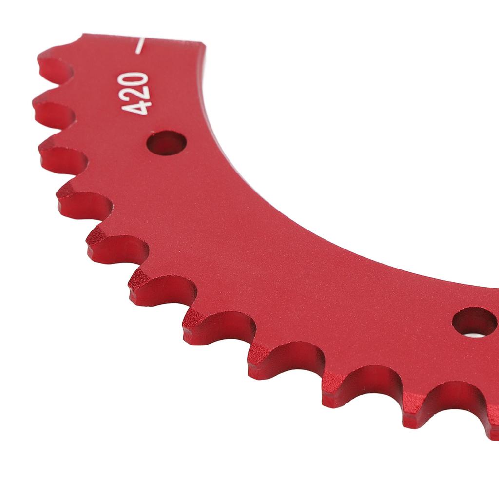 Universal Split Sprocket 420 Chain 42 Tooth Aluminum Alloy Rear Split Sprocket for Predator Mini Bike Go Kart