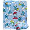 The Smurfs Silky All-Over Print Supersoft Blanket