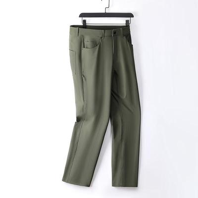 Pantalon Décontracté Homme Yiliteng Coupe Droite Stretch Quatre Sens