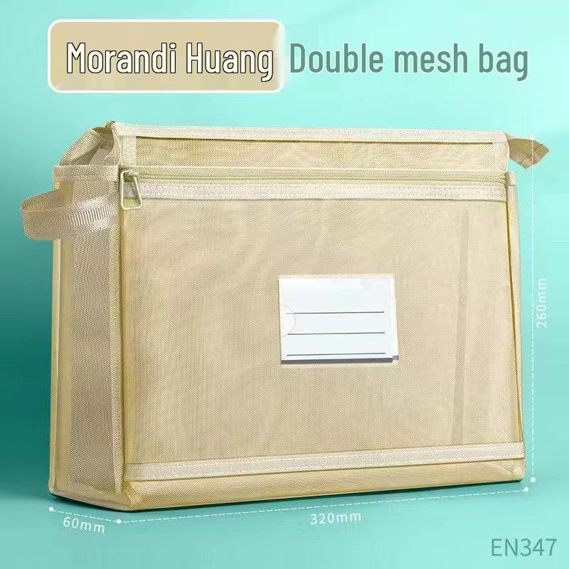 

Двухслойный студенческий органайзер - Прозрачная сумка большой вместимости для книг, экзаменационных работ и файлов