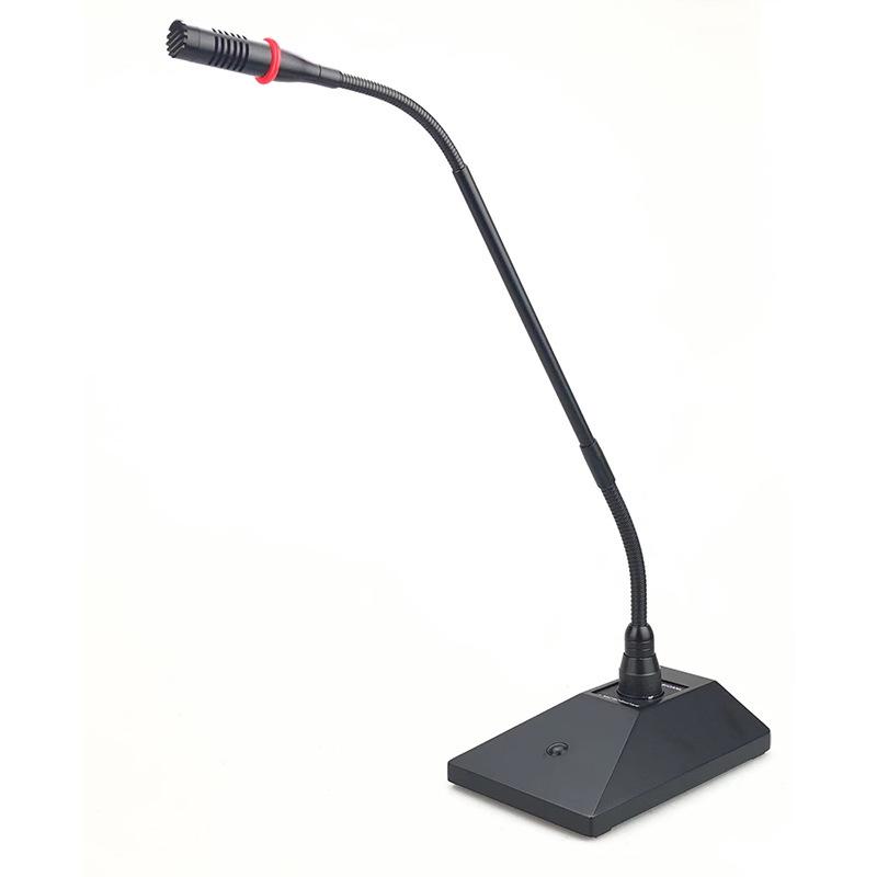 Professional Gooseneck Desktop Microphone for Conferences and Speeches