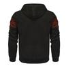 Men'S Zipper Jacket, Casual Retro Long Sleeved Cardigan Jacket