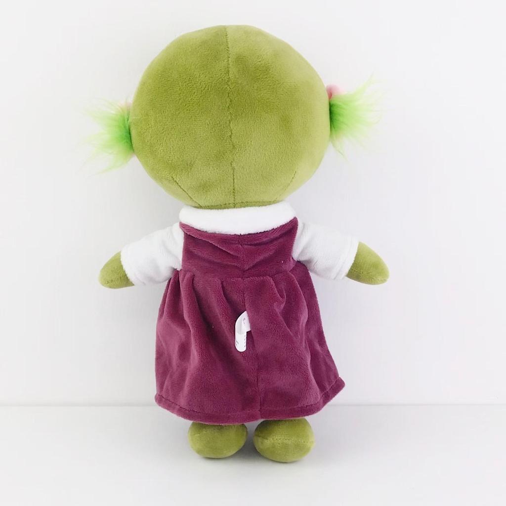 New Year’s Gift: Nanalan Mona Plush Green Alien Doll for Little Girls
